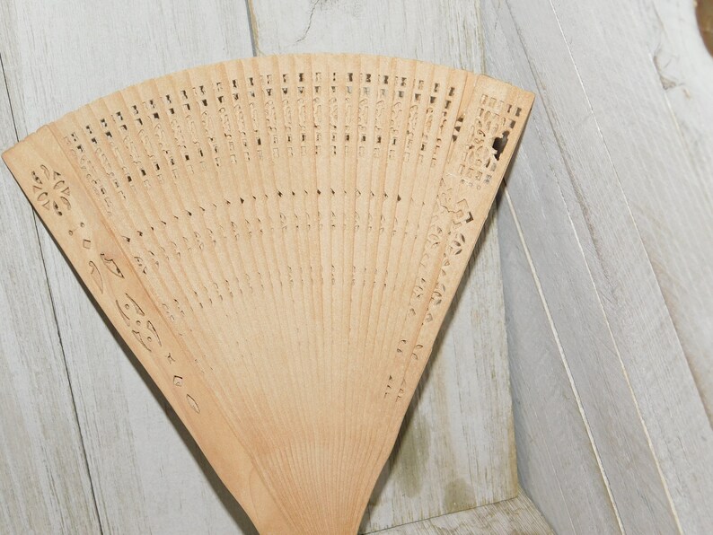 Vintage Hand Fan Plastic Hand Fan Vintage Home Decor Etsy