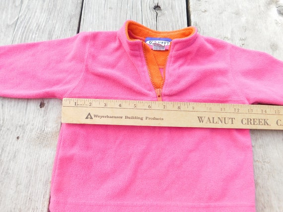 Vtg Girl Old Navy Sweater Fuchsia Pink Old Navy S… - image 8