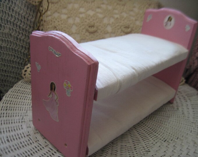 Barbie Doll Bunk Bed Handmade Vintage Etsy