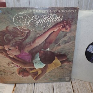 The Mystic Moods Orchestra EMOTIONS Philips 1968 Vinyl Record, Vintage Record, Old Record, Memories, Gift, Craft, Prop Daysgonebytreasures *