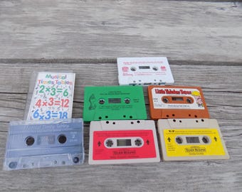 CHILDREN CASSETTE Tapes YOU Pick Listing, Story Book Tapes, Memories, Gift, Prop, Daysgonebytreasures
