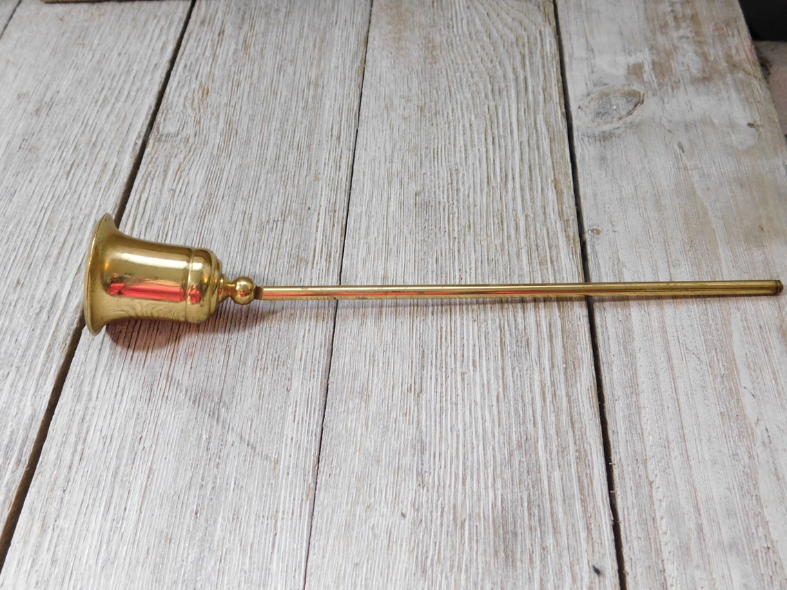Brass Candle Snuffer Long Handle Candle Snuffer Candles Etsy