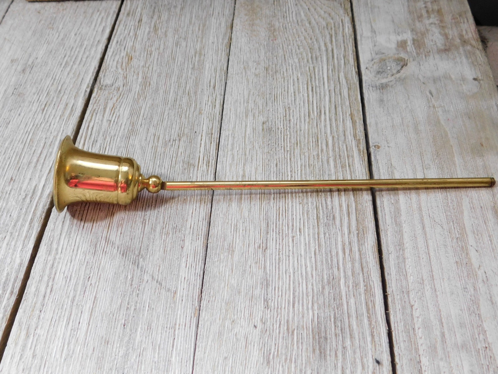 Brass Candle Snuffer Long Handle Candle Snuffer Candles Etsy