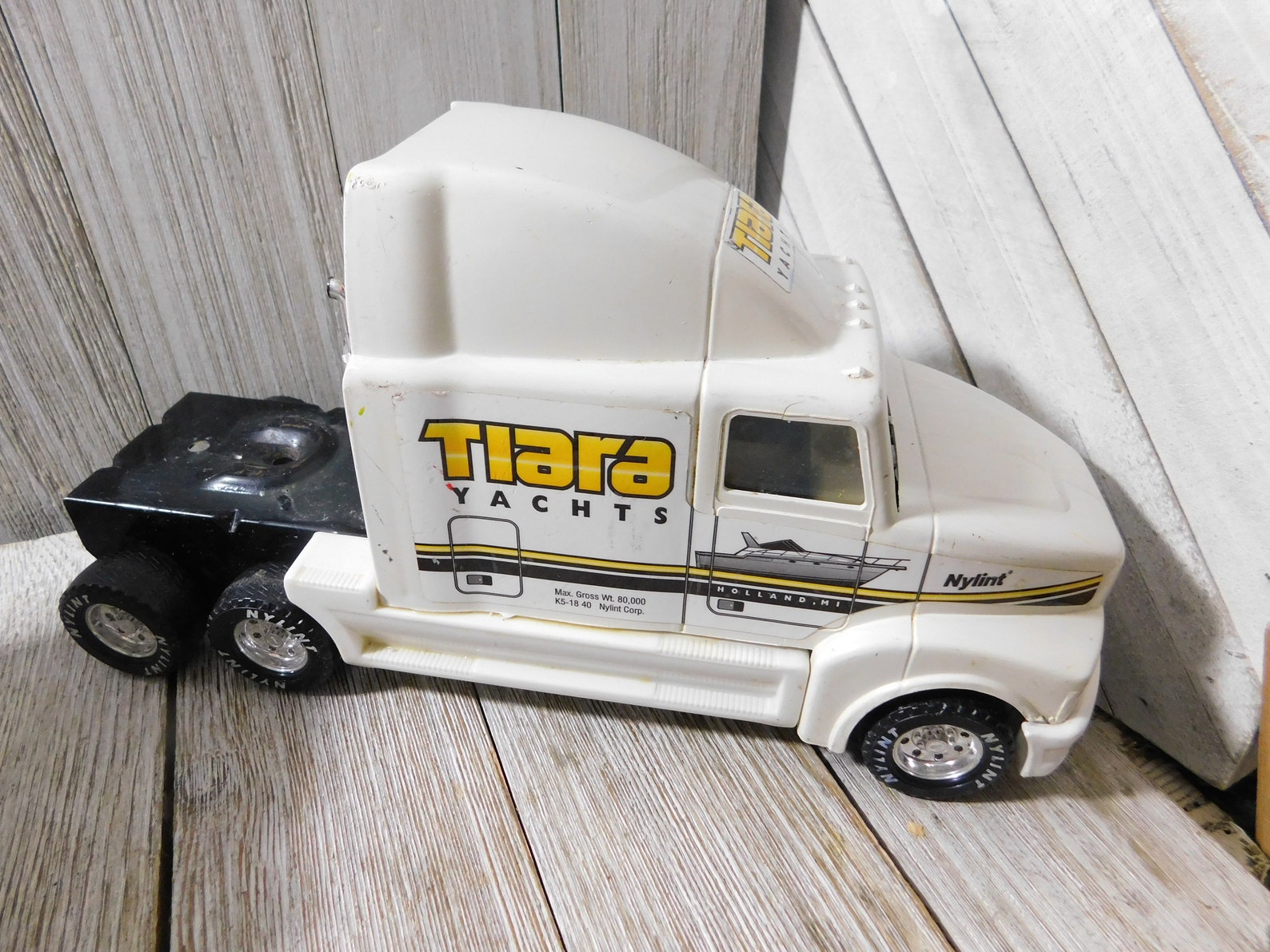 Vintage Nylint Toy Semi Truck Cab Vintage Metal Truck Etsy