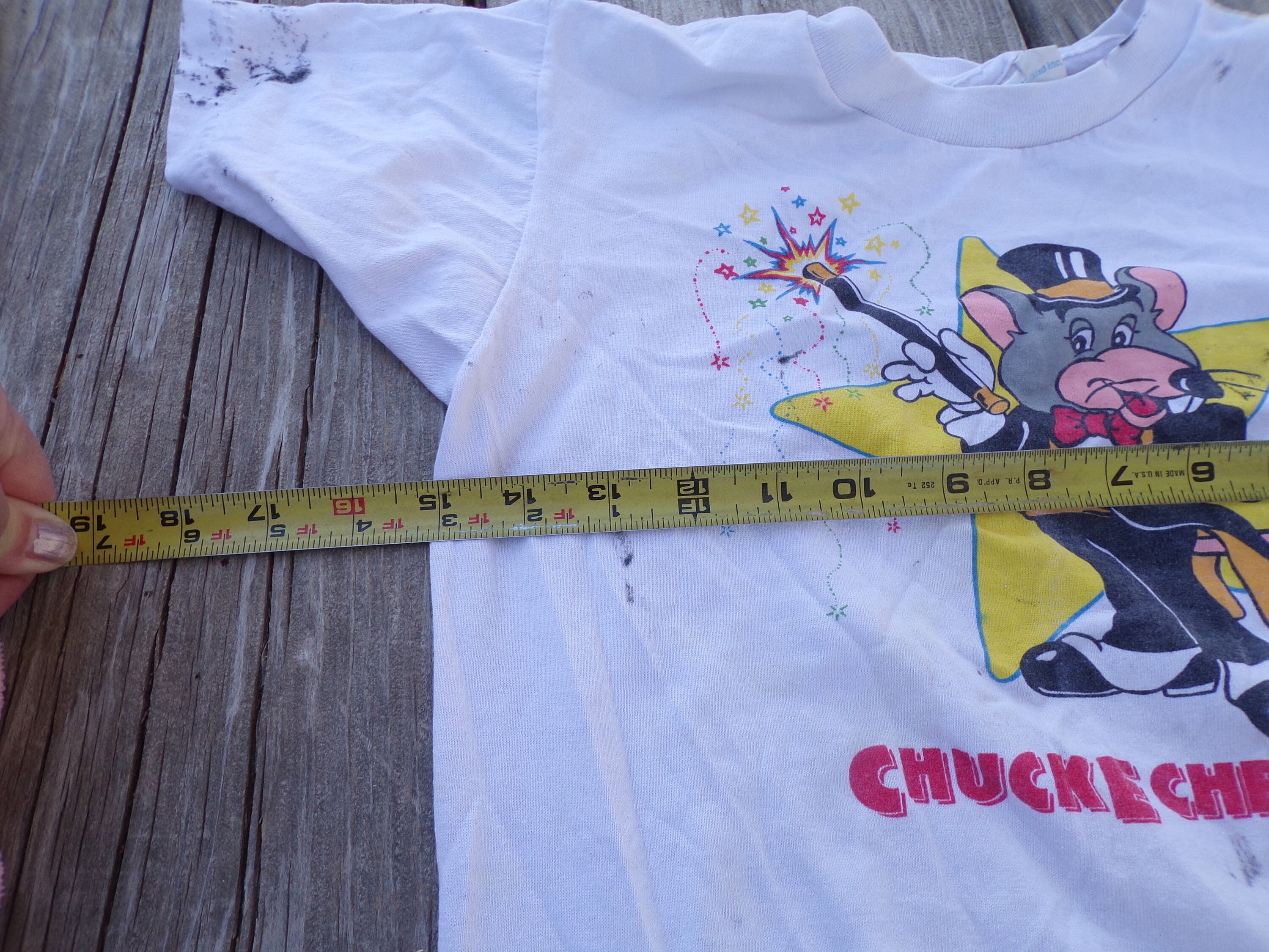 Chucke Cheese T Shirt RARE ONE, Advertising T Shirt, Mouse Shirt