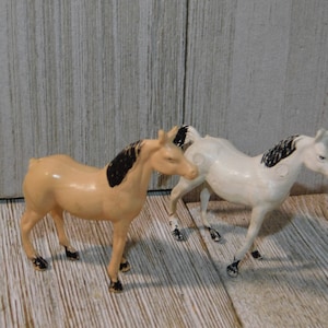 Horses Little plastics, Cowboys an Indians Plastic Toys, Vtg Toys, Vtg plastics Toy, Gift, Childhood Memories, Daysgonebytreasures *y