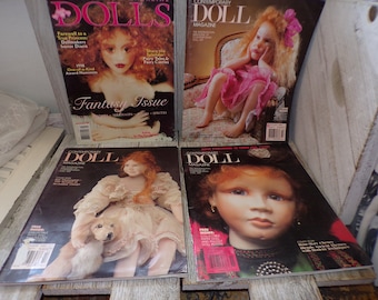 Vtg Contemporary Doll Magazine Feb 93, Sept 92, Nov 92 Collectible Doll Mag Jan 8 CHOICE LISTING  Memories Gift Daysgonebytreasures *y