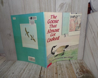 The Goose That Almost Got Cooked, Soft Cover book, Paperback Book, Children’s’ Book, Memories, Gift, Prop, Daysgonebytreasures *