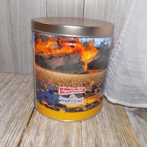Boy Scouts Tin, Tin Can, Mountain Tin Can, Rustic, Cabin Decor, Storage, Memories, Gift, Daysgonebytreasures *y