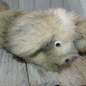 Plush Stuffed Puppy, Vintage Plush Puppy, Stuffed Puppy, Stuffed Dog, Sweet Fluffy Loving Puppy Dog, Memories, Daysgonebytreasures  *