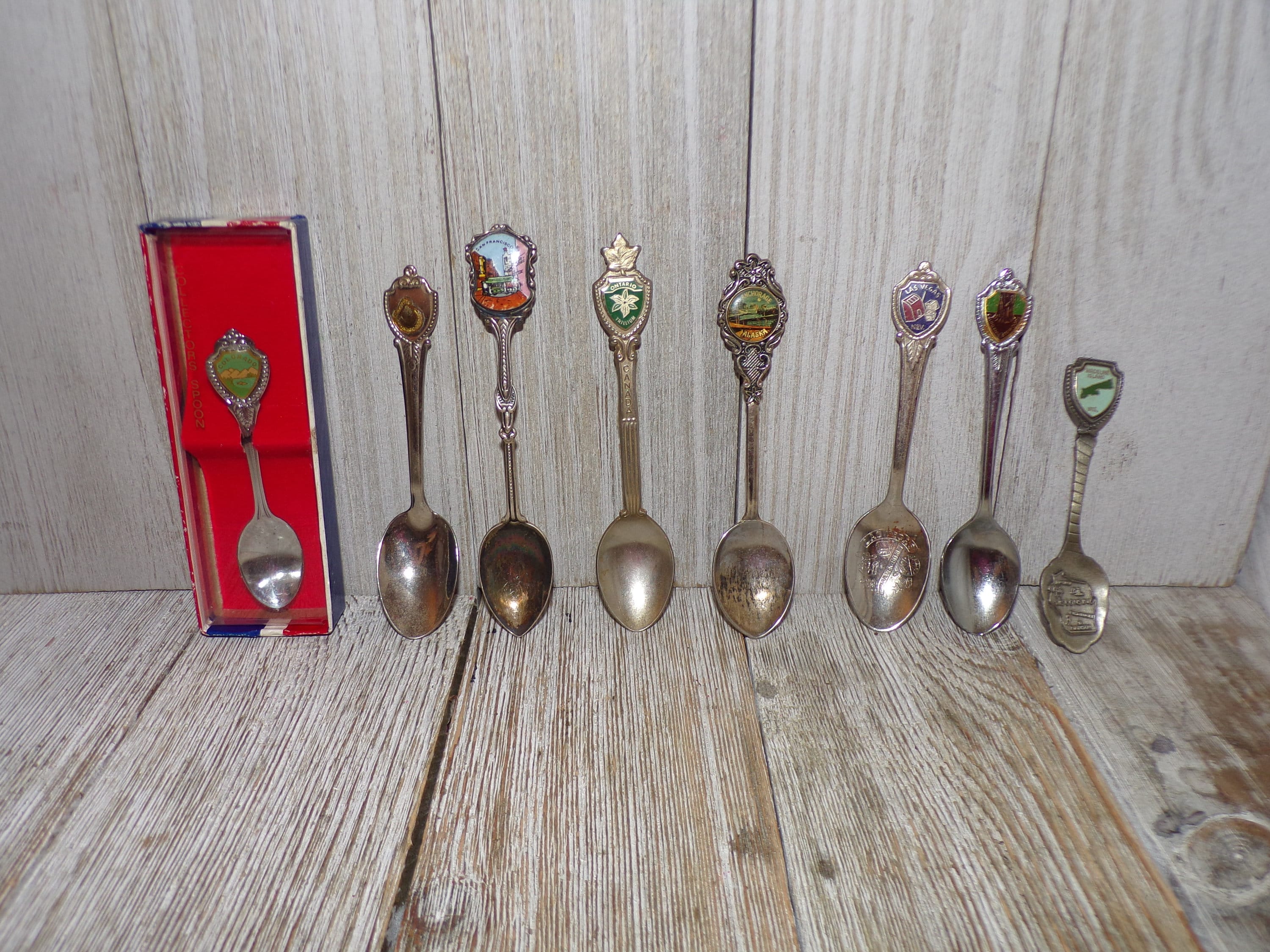 【む63】アラスカ州　記念スプーン む63】アラスカ州 記念スプーン む63】アラスカ州 記念スプーン む63