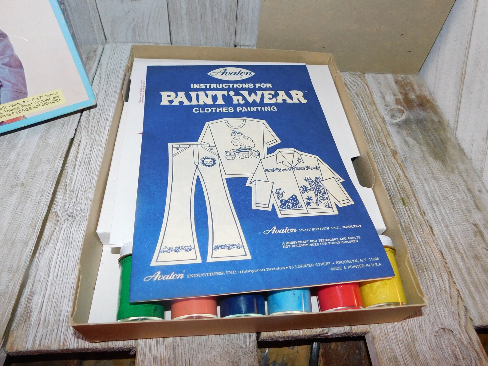 Vtg Paint and Wear Kit Never Used Serie 1 Kit Vintage Paint Etsy