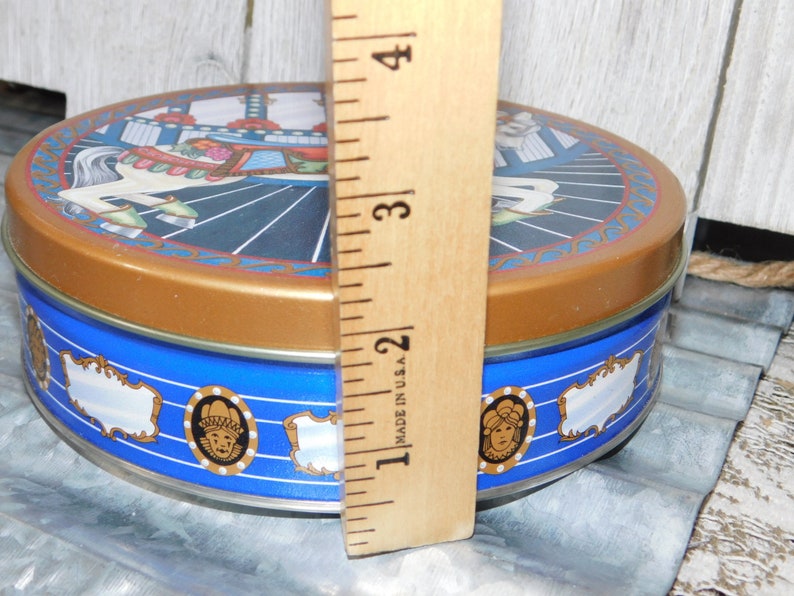Vintage Carousel Cookies TinMerry go Around Tin Can Vintage Etsy
