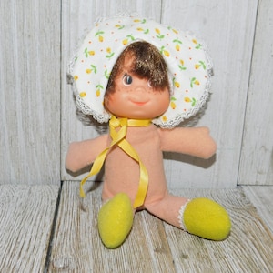 Mattel Small Baby Bean Doll, Dark Haired Baby Bean Doll, Vintage Baby Bean Doll, Vintage Toys, Childhood Memories, Daysgonebytreasures *