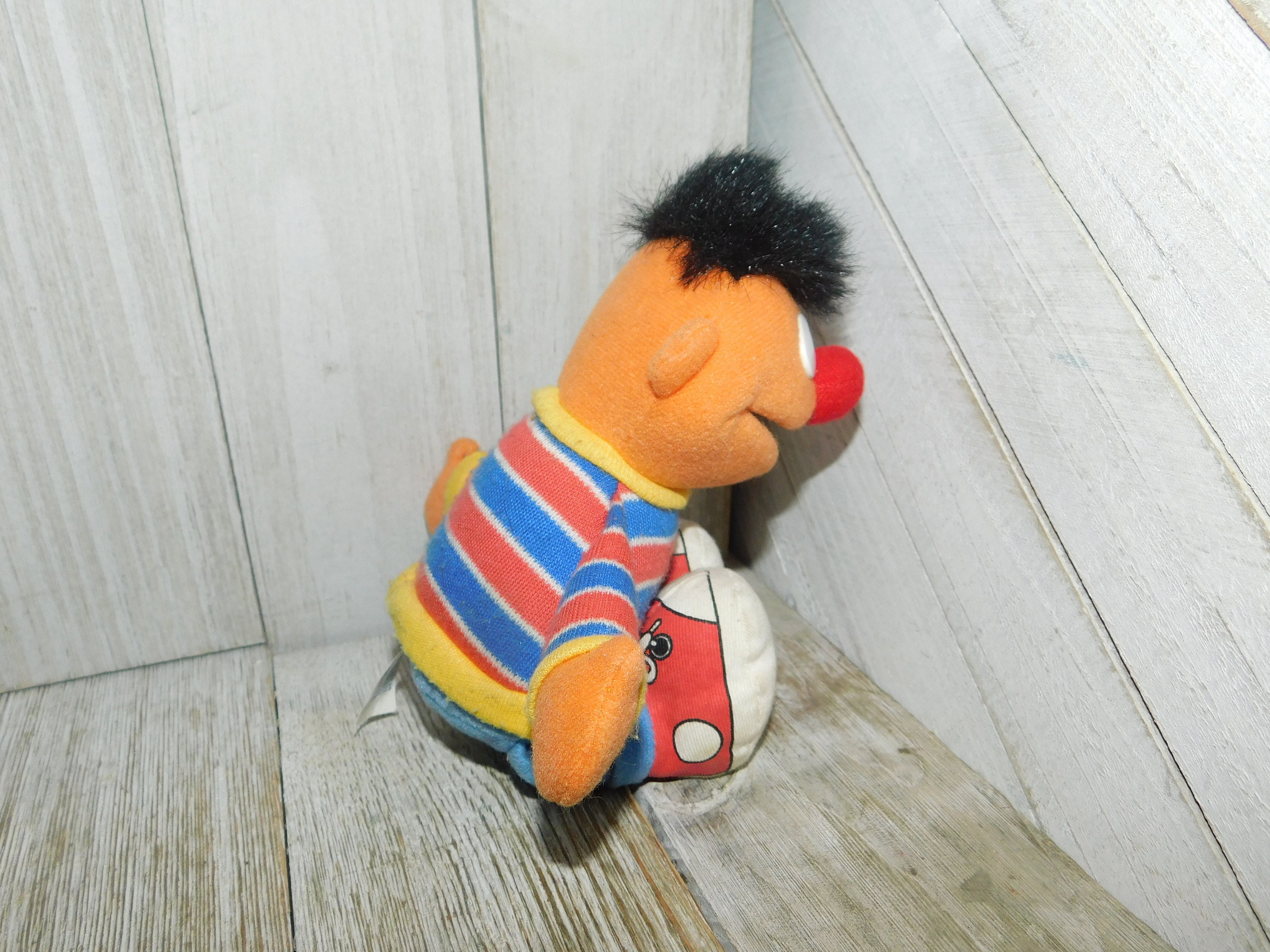 Vintage Applause Ernie Stuffed Doll 1993 Sesame Street Ernie Etsy