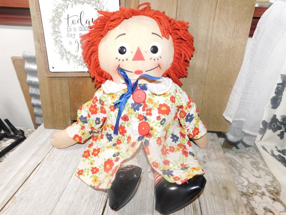 raggedy ann vintage doll