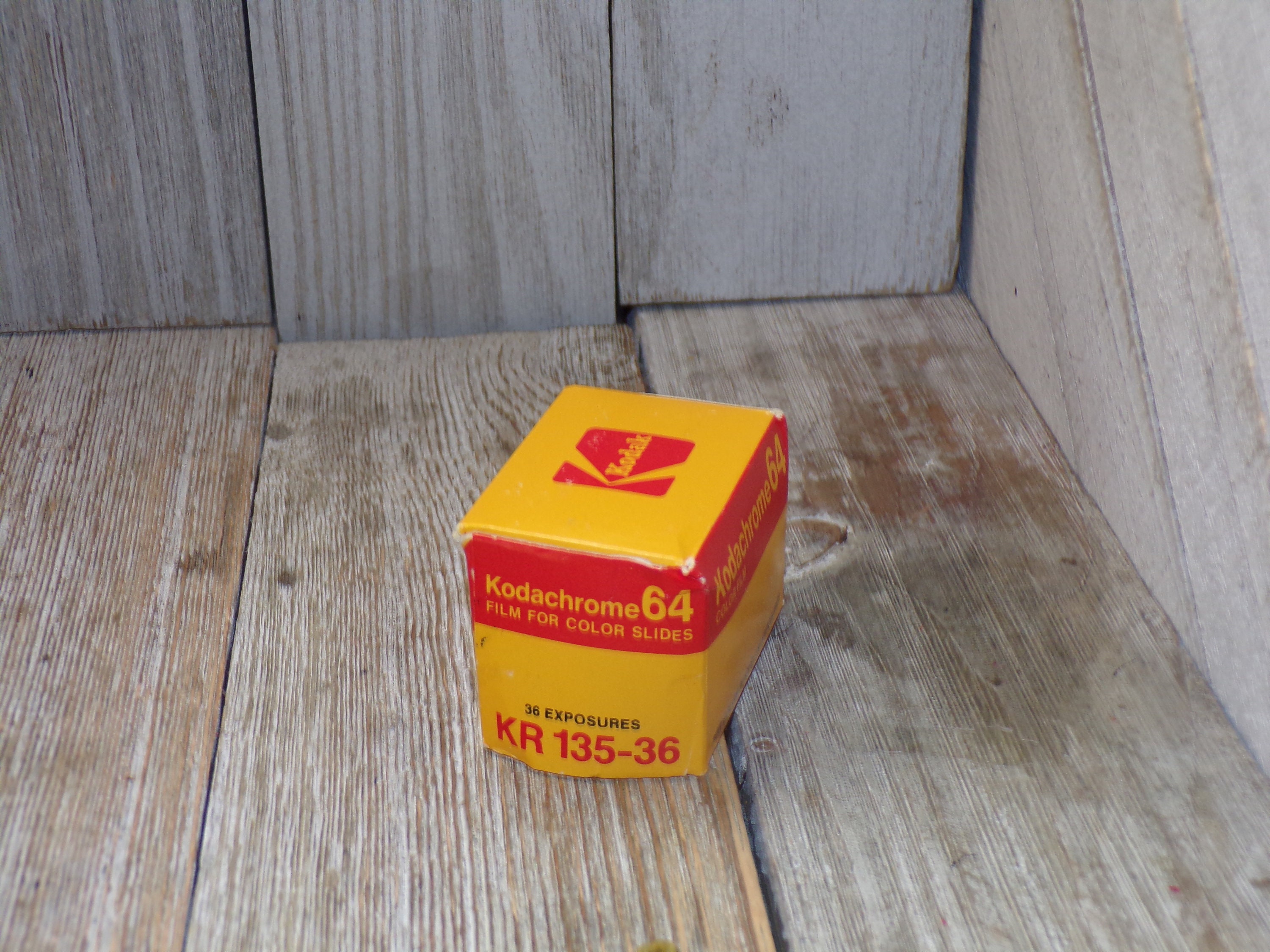 Kodachrome 64 Film in Box Un Opened, New Old Stock, VINTAGE Camera