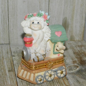 Dreamsicles Figurine Train 1997 Vintage Collectable Dreamsicle, Train, Gift Home Decor Figurine Collectable Memories Daysgonebytreasures *y