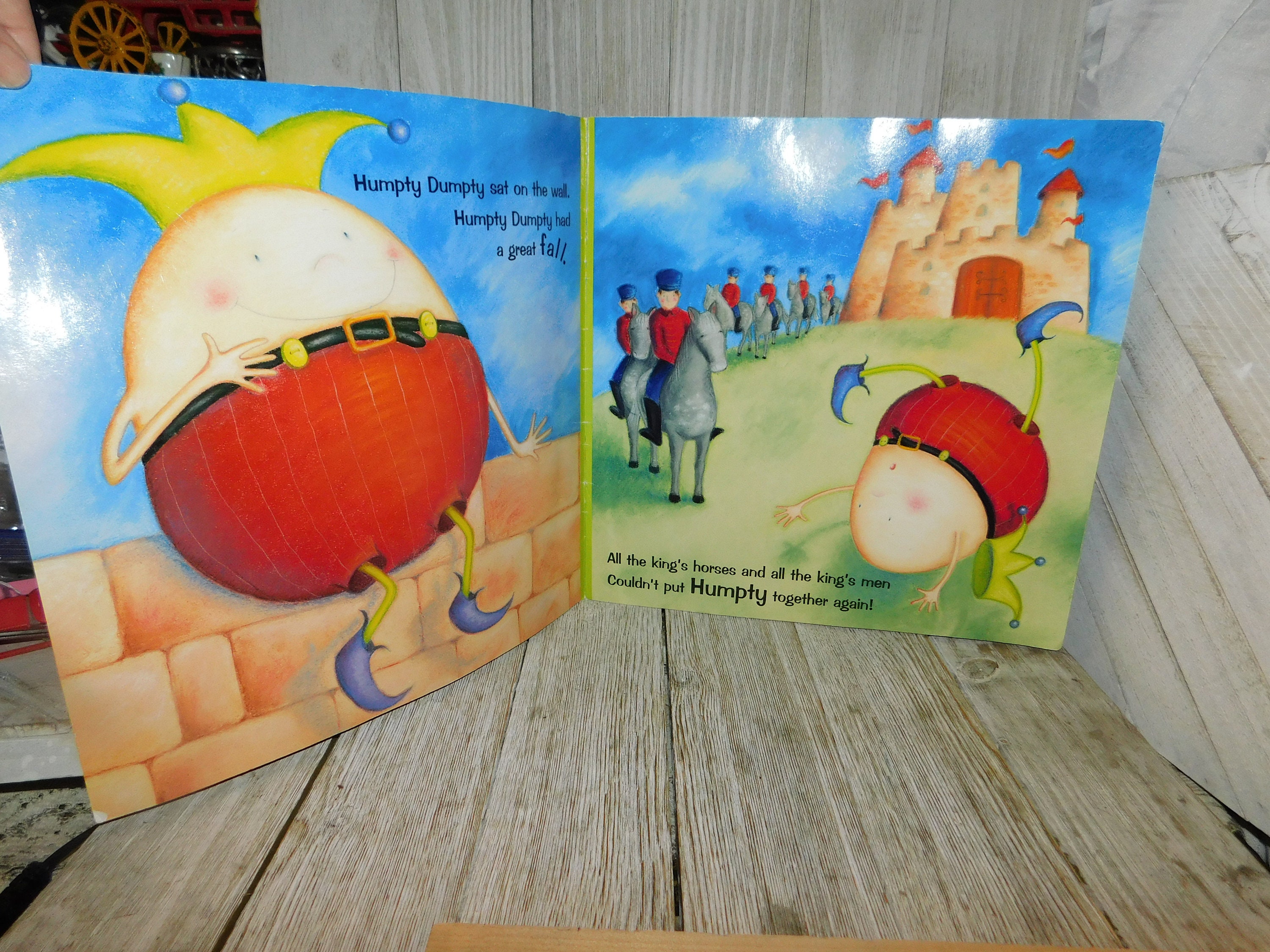 Humpty Dumpty and Friends, by Wendy Straw, Big Paperback Book