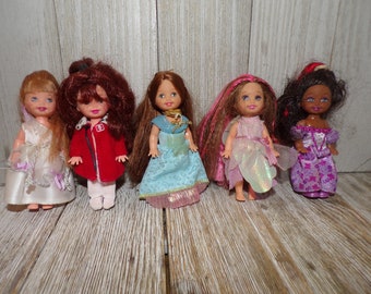 Vtg Barbie Kelly Dolls, Barbie Dolls, Vintage Doll, Vintage Barbie Doll, Vintage Small Doll, Vintage Toys, Daysgonebytreasures *y