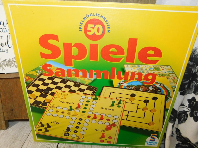 Spiele Sammlung Germany Board Game German Board Game 6 Etsy
