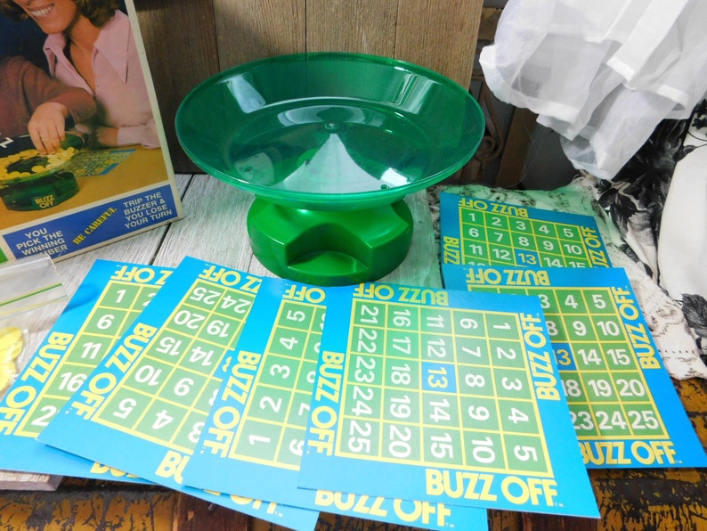 Lakeside's Buzz off Electronic Bingo Game Vintage Game Etsy
