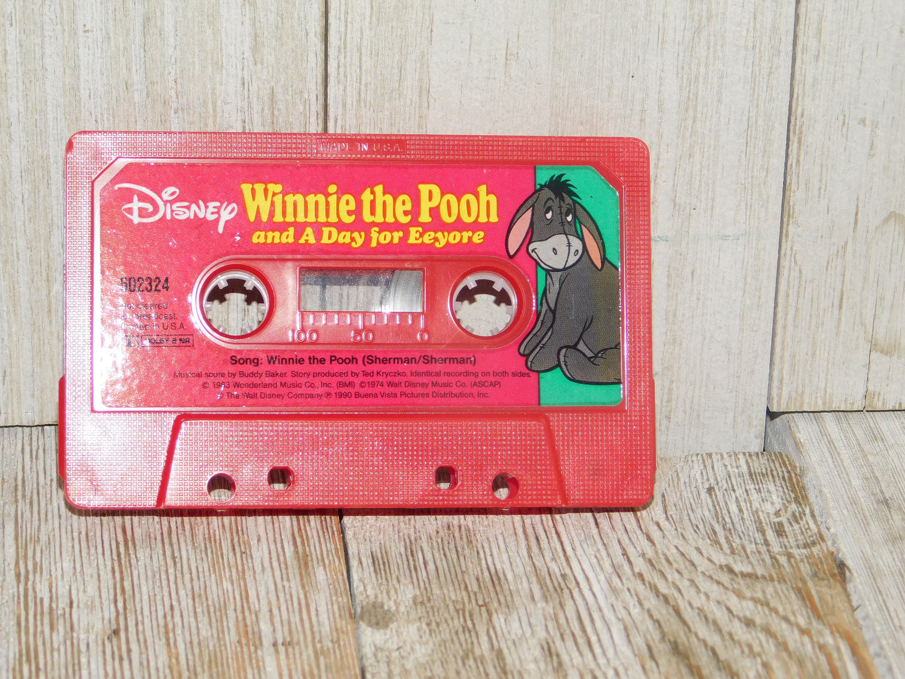 Winnie Pooh Cassette - Etsy