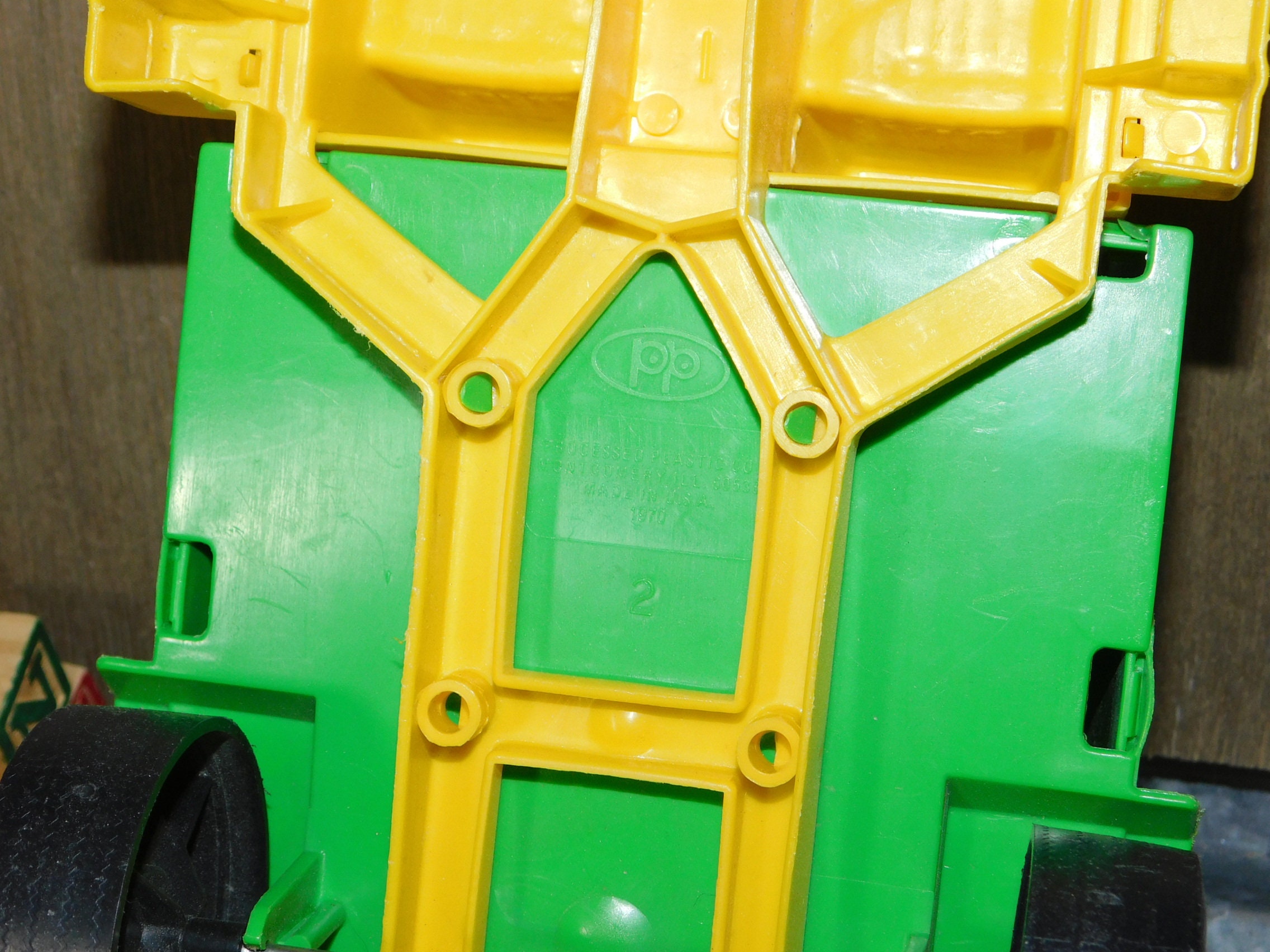 Dump Truck and Blocks Toy Dump Truck Vintage Toy Dump Truck Etsy