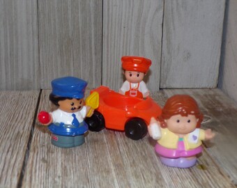 Fisher Price Little People Choice listing FP Policemen fp Little Girl fp Man Toy People Toy Dolls Memories Gift Daysgonebytreasures *y
