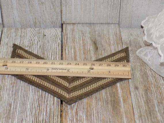 Patch WWII New ZEALAND Army Sergeant Stripes NCO … - image 3