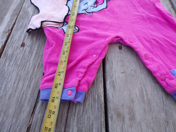 Disney Dumbo Baby Girl Outfit, Vtg Baby Girl Outf… - image 4