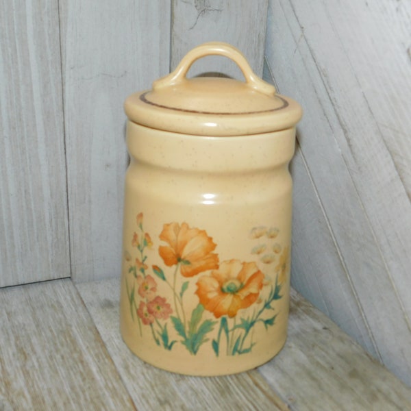 Flower Canister Etsy