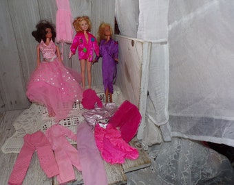 Fashion Doll Clothes YOU PICK Doll Dresses Princess Doll Dress, Pink Doll Dress, Doll Clothes, Memories Gift Prop Daysgonebytreasures