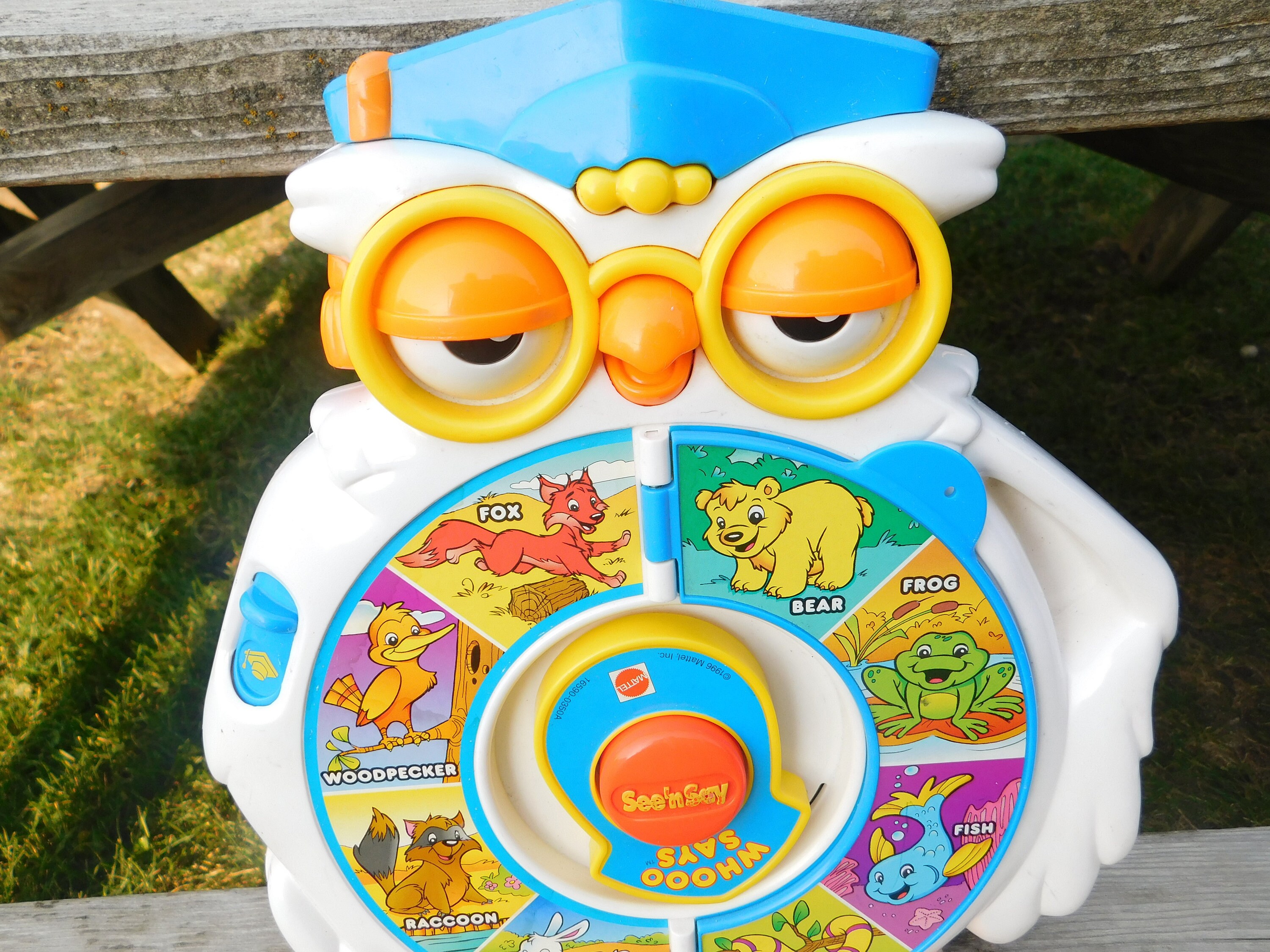 Whooo Says Owl See N Say Mattel Vintage Mattel See N Say Etsy