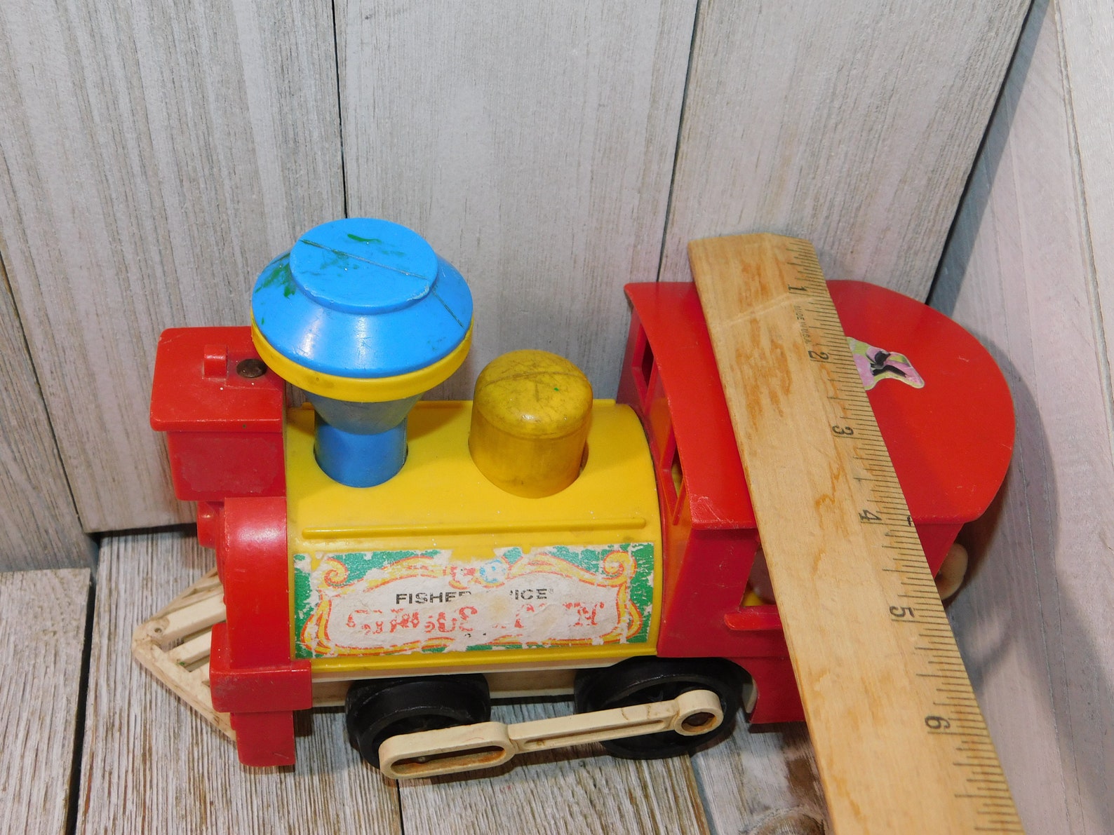Vintage Fisher Price Little People Train Vintage Toy Train - Etsy
