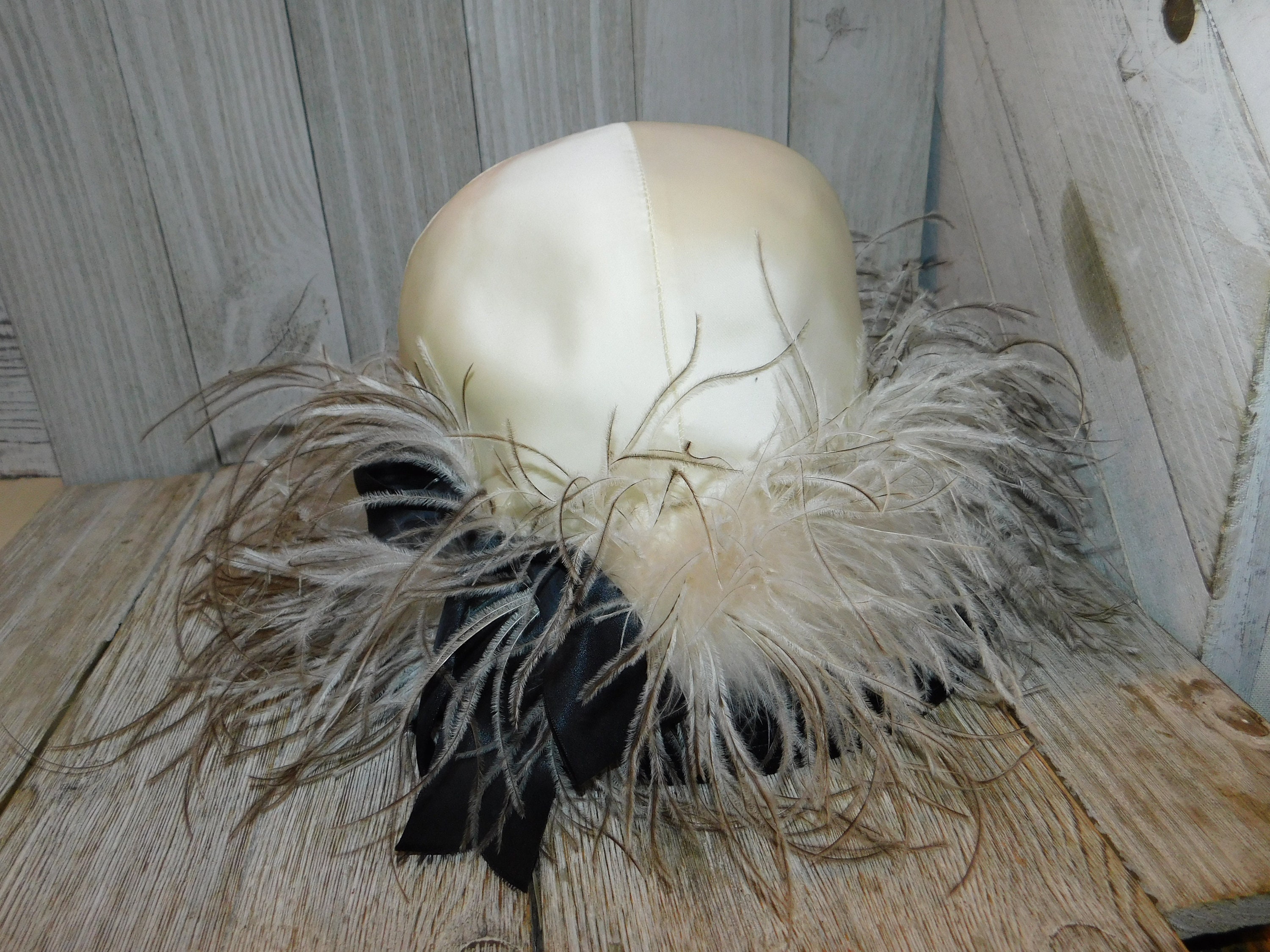 Antique Pheasant Peacock Feathered Hat Deborah Exclusive il_fullxfull.4138251088_numv.jpg main image 4