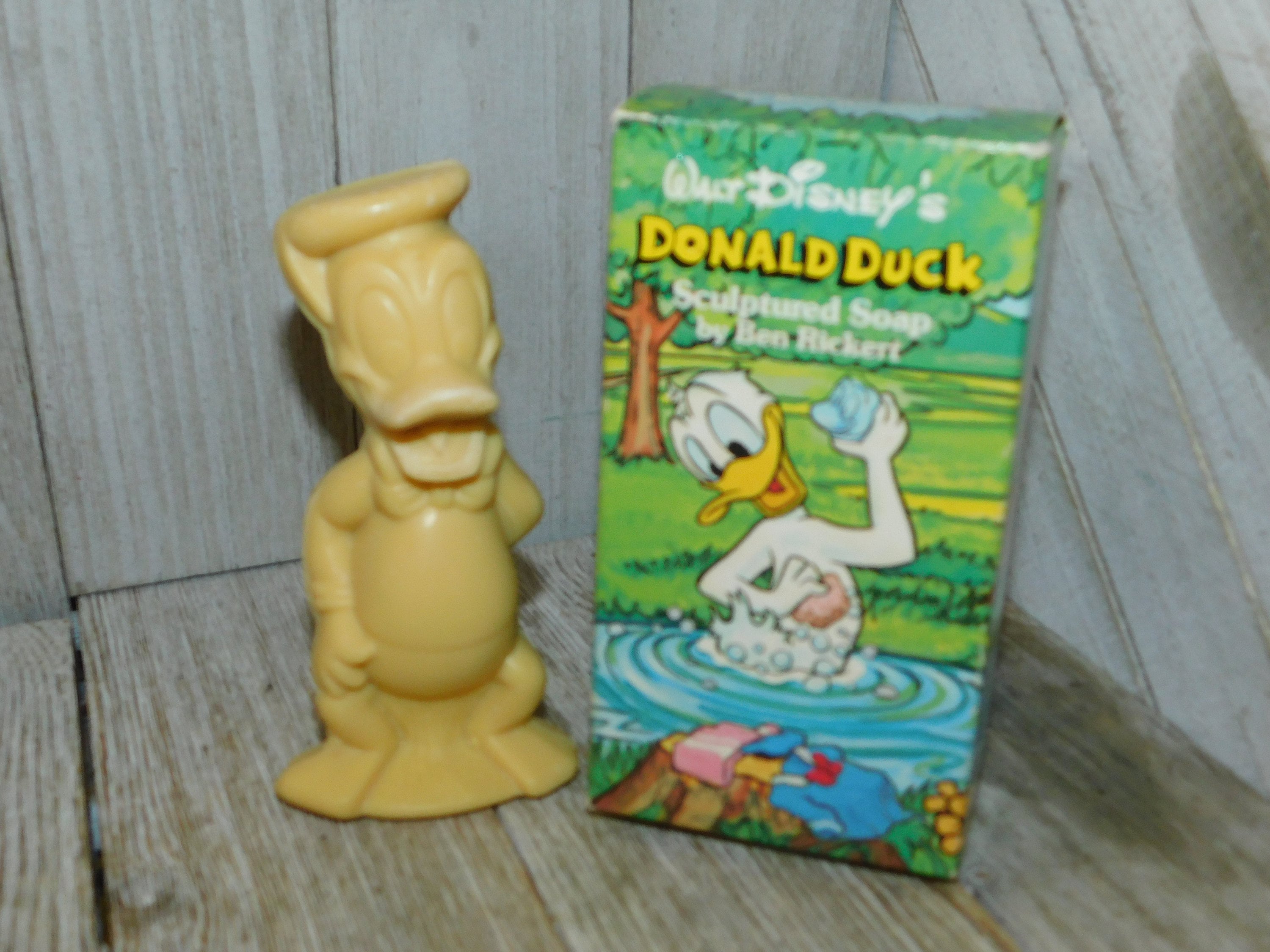 Walt Disney’s Donald Duck Sculptured Soap by Ben Rickert in Box ...