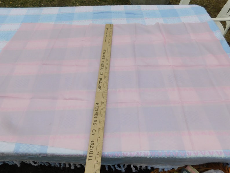 Vintage Fabric Vint Light Silky Feeling Pink Fabric Remnant pieces Sewing Fabric prop daysgonebytreasures Craft