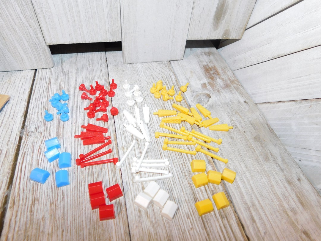 King Oil Game Pieces, Parts, Vintage Game Pieces, Vintage Board Games