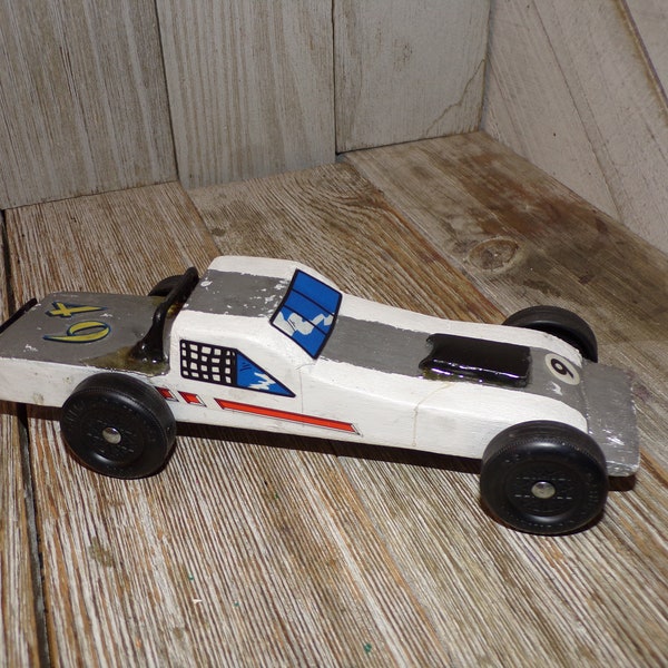 Vtg Cub Scout Pine Wood Derby Racing Weight Car, Vtg Racing Car, Race Car Cub Scouts, Weight Car Memories, Gift Daysgonebytreasures *