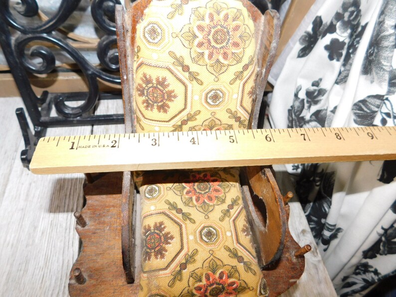 Sewing Pin Coushion and Thread Holder Sewing Rocking Chair Etsy