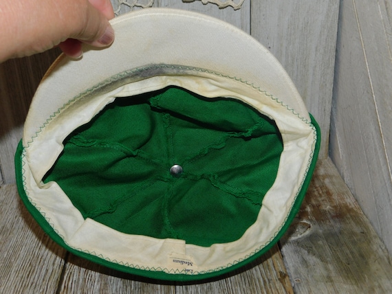 Childs Green Medium Baseball Cap, Green Baseball Cap,  Baseball Cap, Vtg Baseball Cap, Vtg Cap,  Memories, Gift, Daysgonebytreasures * View 2