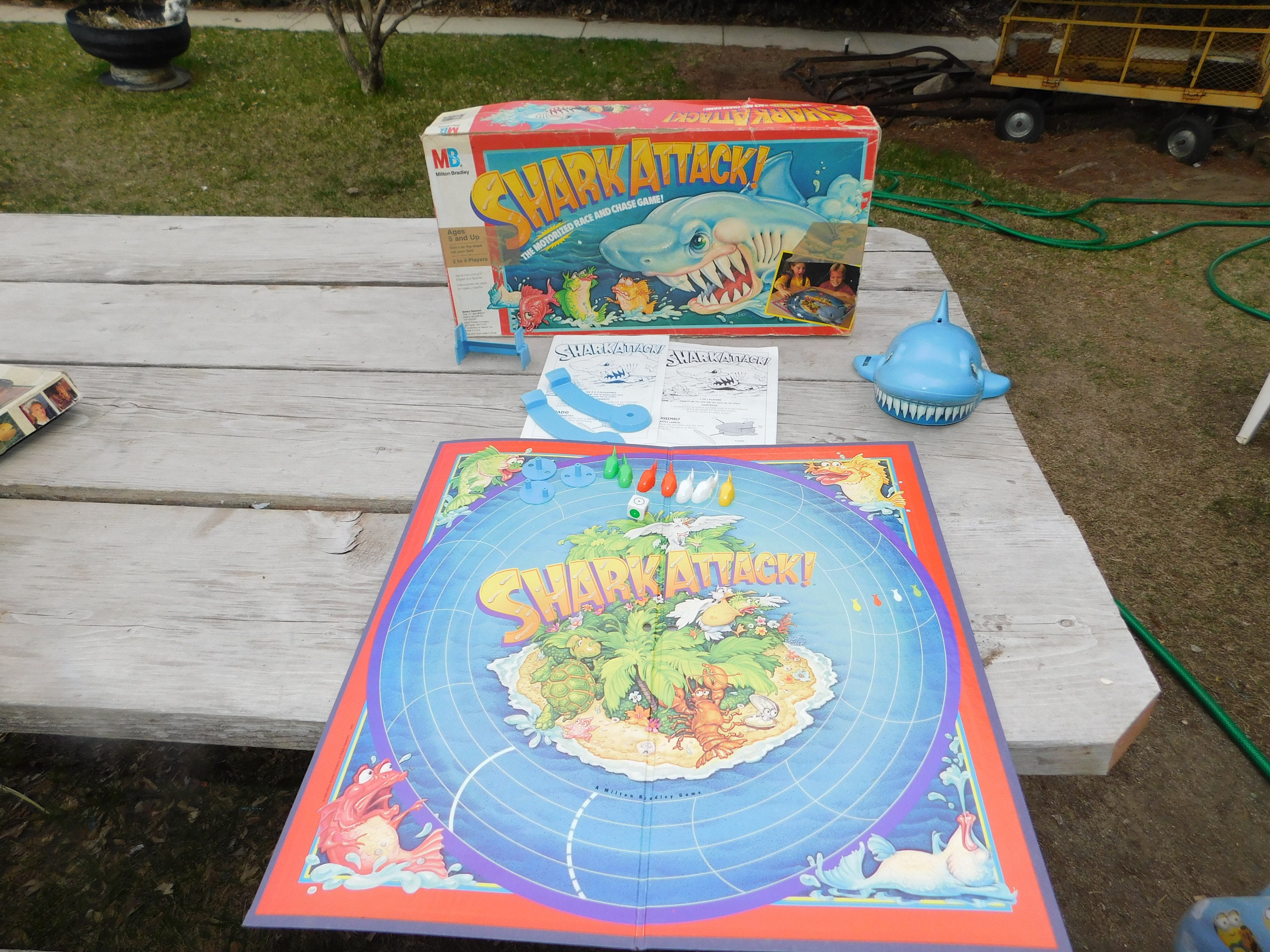 Shark Attack!, Board Game