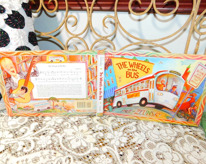 The Wheels on the Bus Popup Books by Paul O. Zelinsky 1980, Vintage