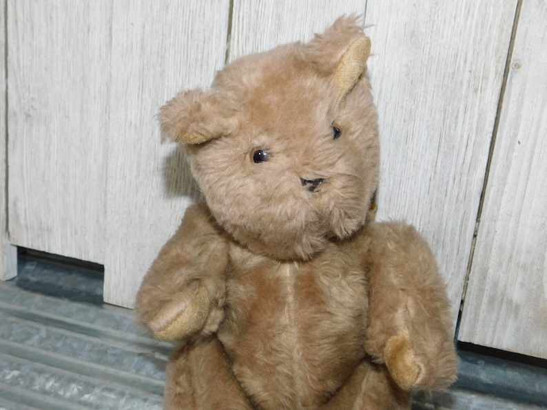 s* Jointed Teddy Bear R.R Toys, Sweet 1982, Jointed Teddy Bear, Teddy Bear, Bear, Vintage Stuffed Toys, Vintage toys, :