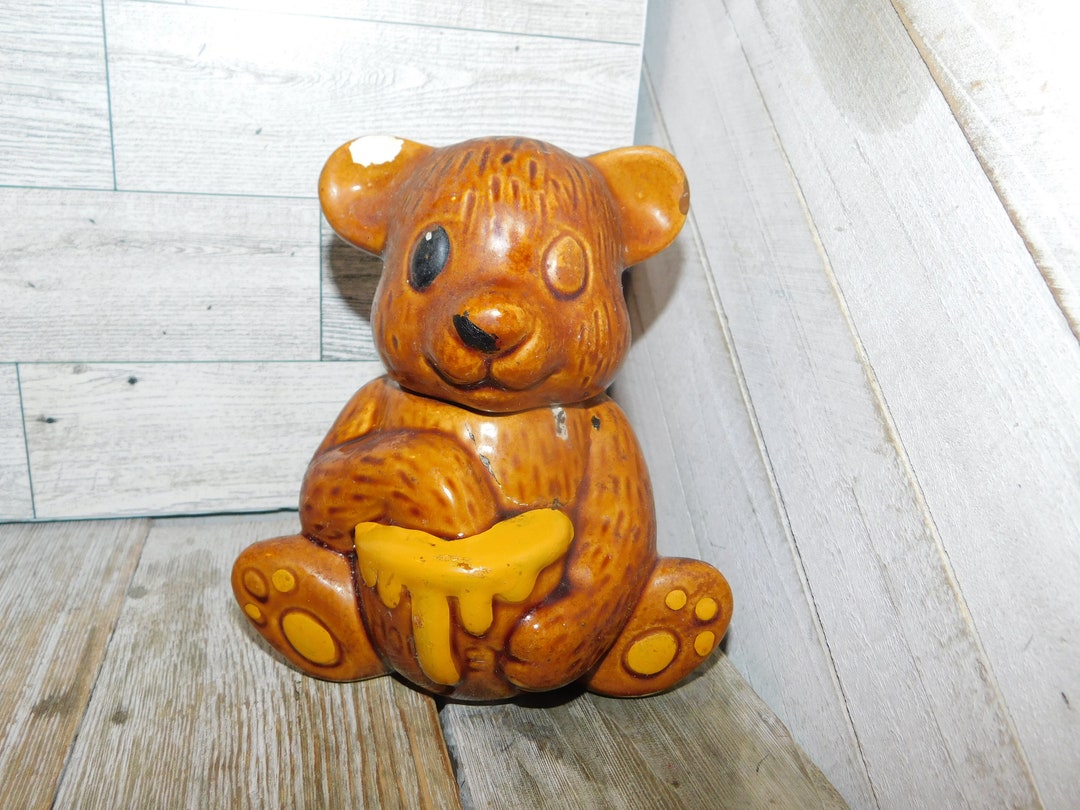 Vintage Honey Bear Bear for Honey Bear Honey Jar Honey Etsy