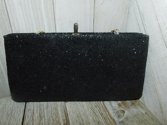 Vintage Black Evening Purse Name Brand Evening Purse Vintage