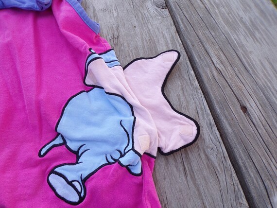 Disney Dumbo Baby Girl Outfit, Vtg Baby Girl Outf… - image 5
