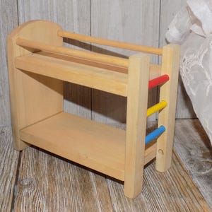 BUNK BED Doll Furniture, Wood Doll Furniture, Vintage Toys, Memories, Gift, Prop, Daysgonebytreasures *y
