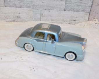 Frankie 4 Wheeler Blue Chevron Jeep, Vintage Chevron Car, Vintage